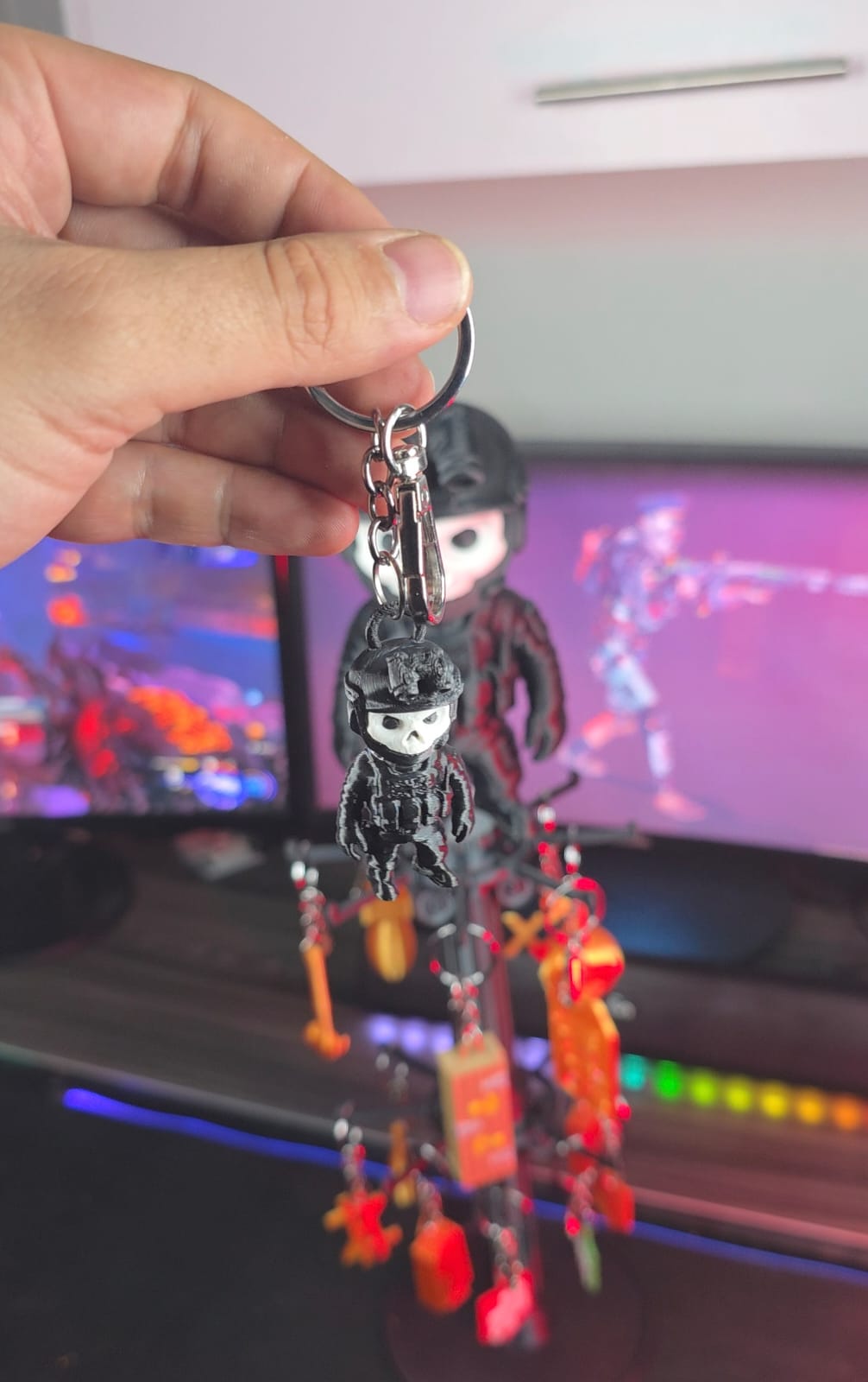 Llavero Ghost – Call of Duty