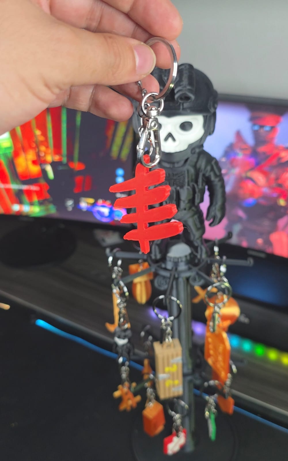 Llavero ronda call of duty zombies